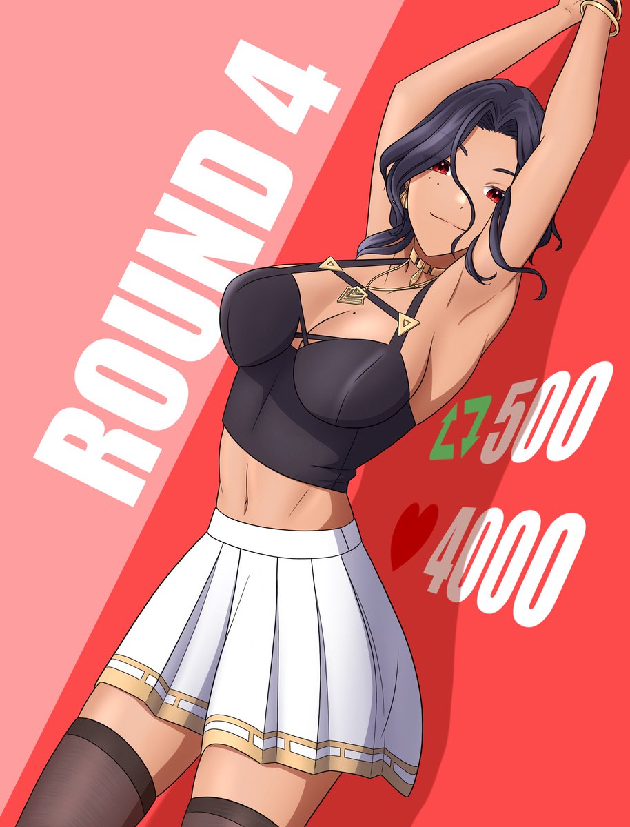 J_kat_art's tweet photo. #ScarleLewd #ScarleArt Drawing is my copium and I caved, here’s Part 4 with a bonus short hair Alt. Next poll is in the thread so don’t forget to vote for the next clothes to come off! (One like/retweet from Scarle will automatically complete the respective goal) 

Good luck! https://t.co/iCUfWdflr4