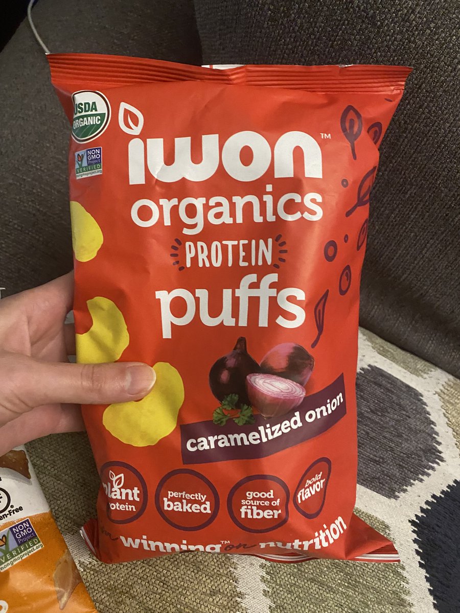 I thought I'd never taste a Funyun again but then I tried these.... 

Wowza <a href="/iwonorganics/">iwonorganics</a> plant-based snacks, gluten-free too.