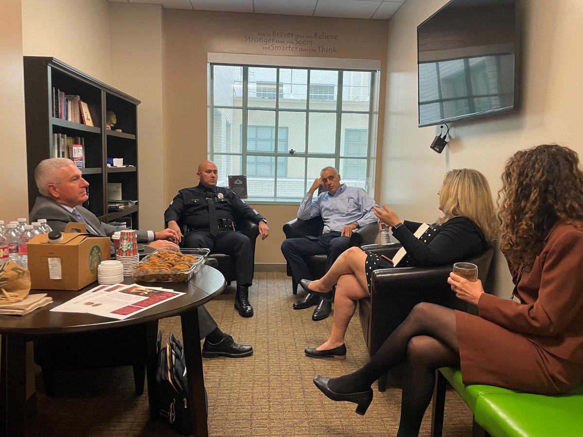 Today the Bureau held its first “Coffee with an Investigator” where District Attorney personnel met with investigators from the Bureau’s Operation Section to discuss various subjects regarding personal and public safety at work, home, events and more.

#lada #boi #ladaboi