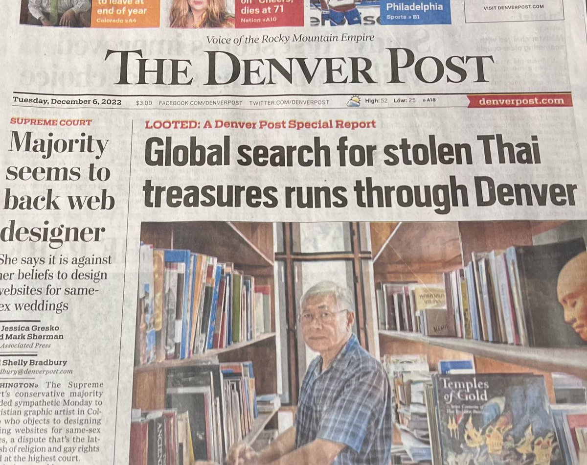 Steve Herman on Twitter "A Thailand odyssey front page news here in