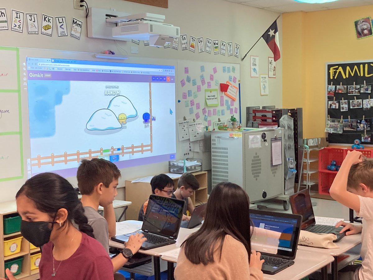 Reviewing for a Quiz
<a href="/gimkit/">Gimkit</a> #snowbrawl 
❤️ it! So much fun!
<a href="/LakePointeES/">LakePointeES</a>