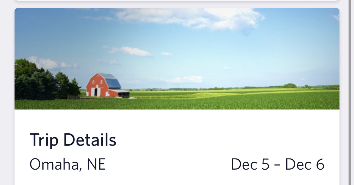 cerkes's tweet photo. ⁦@Delta⁩ - why you doing Omaha dirty like that in your app. Can we get a real picture of Omaha? 😀 https://t.co/7Ijf68AVEA