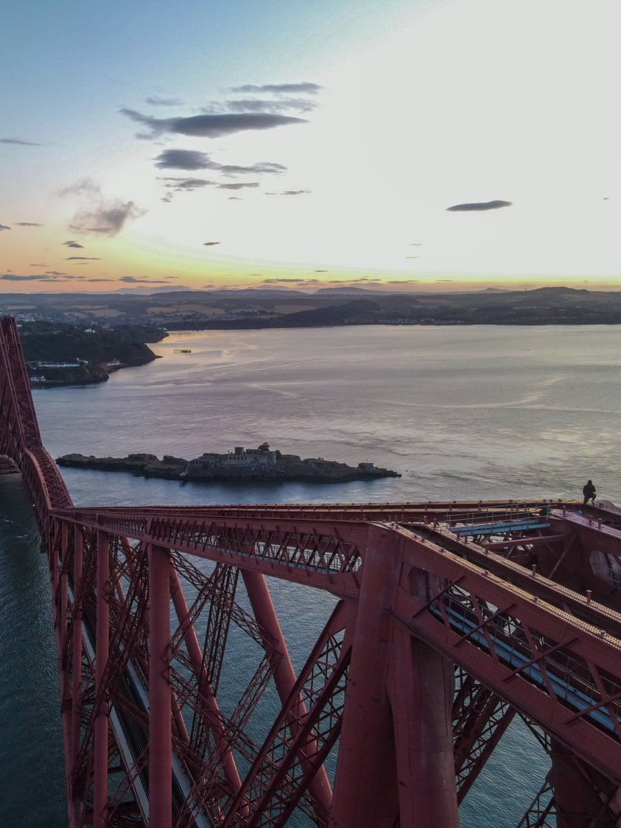 Sunrise in Scotland (self portrait)