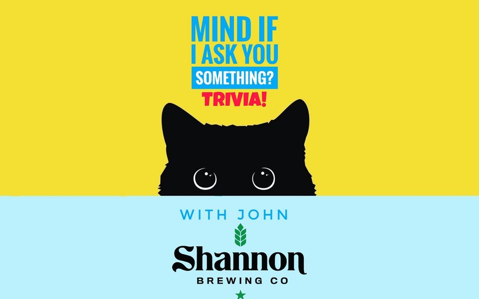 Wednesday Trivia at Shannon Brewery
It's LIVE Trivia for free at Shannon Brewery every Wednesday @ 7:00! General Knowledge with great beers and prizes for our top teams. Check out our hilarious game and bring your friends and family! #trivia #craftbeerhour