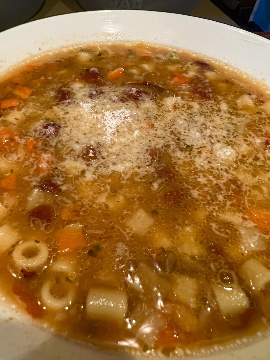 Rose on Twitter "Sometimes it's just a simple soup. Pasta e fagioli