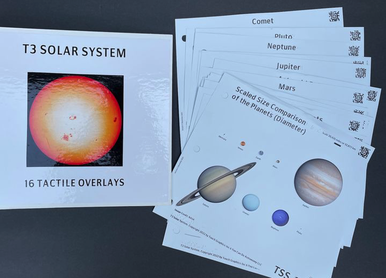 hbhammel's tweet photo. Noreen Grice and I started working on "Touch the Solar System" almost a decade ago, and we are so pleased to finally have it available. You can learn more about it here: https://t.co/OLJ5ckzzWd   Please feel free to share this  with anyone who might find it useful.  Thanks! 5/5 https://t.co/4BpVIBZYmr