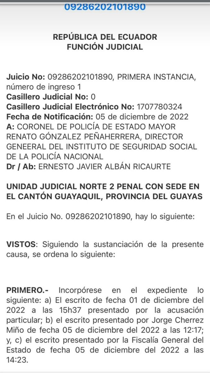 RenatoGP75's tweet photo. 🚨 ALERTO @CJudicaturaEc el Dr. FRANCISCO ANDRÉS MENDOZA VÉLEZ, reconoce que fue negada la recusación contra la Jueza Noritz, pero so pretexto que no le comunican, muy ágilmente pretende instalar audiencia en caso DECEVALE, lo que pondrá en riesgo la recuperación de los 291 MM. https://t.co/VaJxcvZZgb