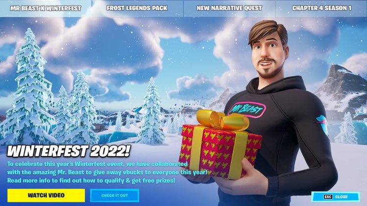 FortniteNwsHub's tweet photo. Mr Beast x Fortnite 

#FortniteChapter4 #FortniteLeaks https://t.co/zSPAcFleX7