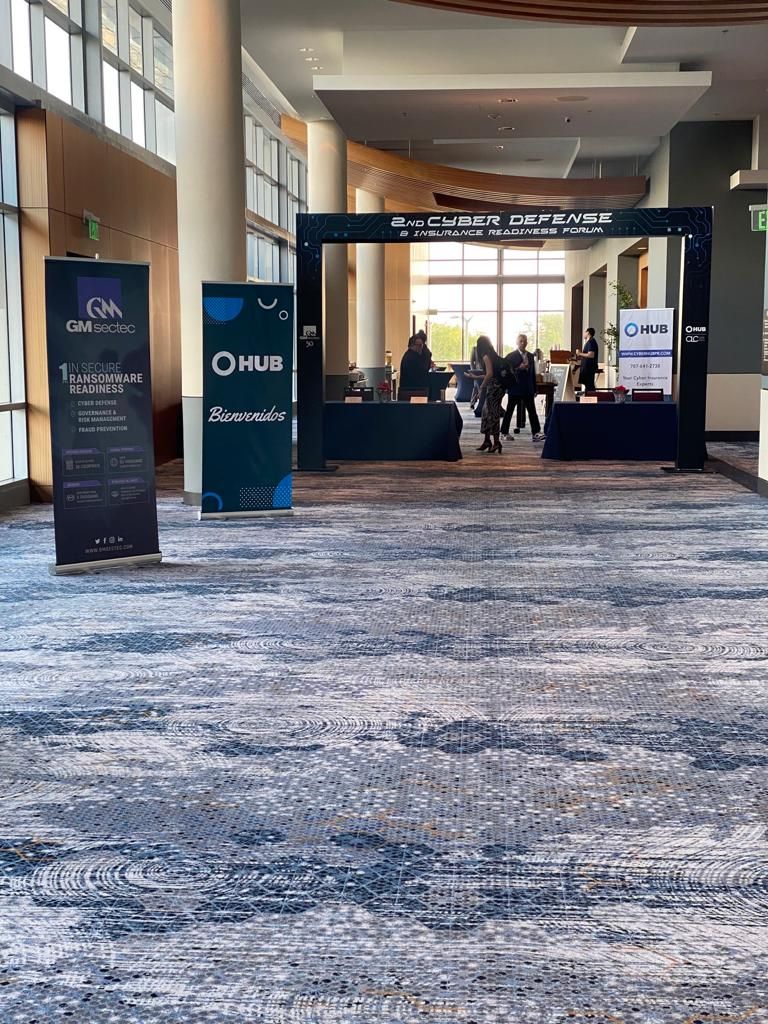 gmsectec's tweet photo. 🎊Thank YOU to all of our guests and participants at the Second Annual GM Sectec | HUB International CyberDefense &amp; Insurance Readiness Forum in San Juan, PuertoRico🇵🇷.

Kudos to Alex E. Pascual Nuñez for leading the pack.🫡

#GMsectecProud
#AdvancedCyberdefense https://t.co/bV1pvHVpIG