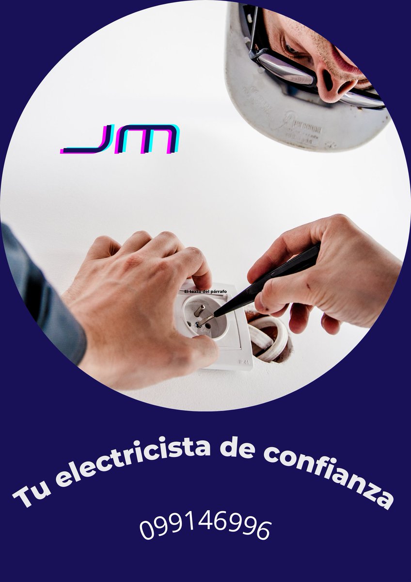 JorgeMaMo01's tweet photo. Vamos nuevamente. Disculpen, pero está complicado. Trabajo en cuenta gotas. 
Realizamos instalaciones eléctricas, llevamos a cabo montaje, mantenimientos y reparaciones. Se agradece RT https://t.co/3wIEMzxJLy