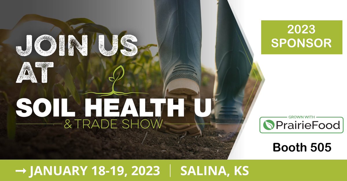 Join us Jan 18-19 in Salina, KS for #SoilHealthU with <a href="/HighPlainsJrnl/">High Plains Journal</a> #SoilHealth #AgTwitter #FarmerTwitter  soilhealthu.net
