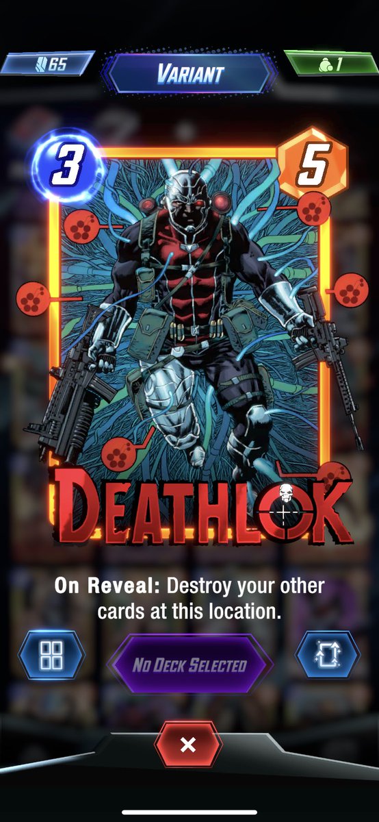 6_vllll's tweet photo. @ACozyGamer @MARVELSNAP My favorite so far https://t.co/EyKGsfPeTg