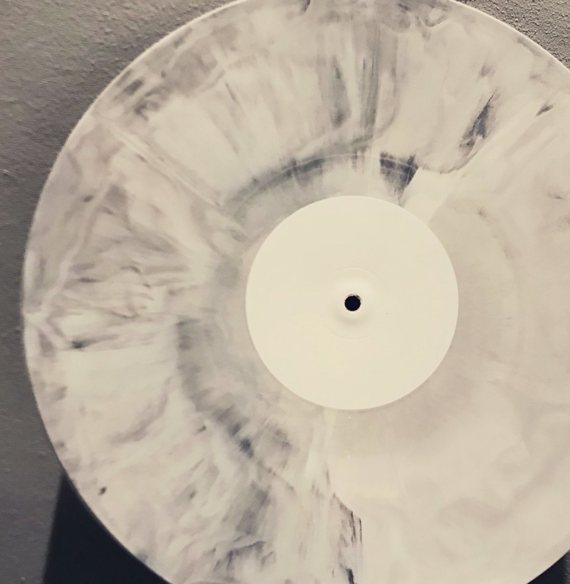 Look at this beautiful piece of vinyl. White marble 🤤 

Dom + crystl limited signed TP’s up for auction. Only (10) available 

Enquire now 
<a href="/Overshadowmusic/">Over/Shadow</a>