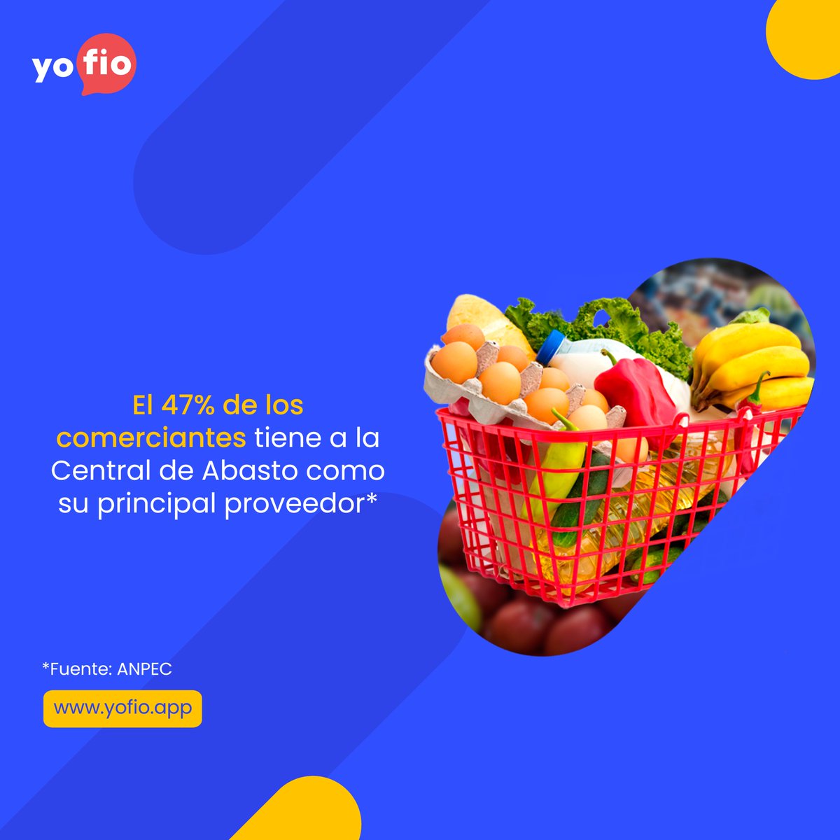 YoFioApp's tweet photo. #Fact la importancia de las centrales de abasto para los micronegocios va más allá de tener precios accesibles, si no oportunidad de obtener ventajas en conjunto con las fintechs. https://t.co/HkMaWVfF7i
#fintech #creditopyme #startup #app #creditoviaapp #yofio https://t.co/sOBhBnZ9w4