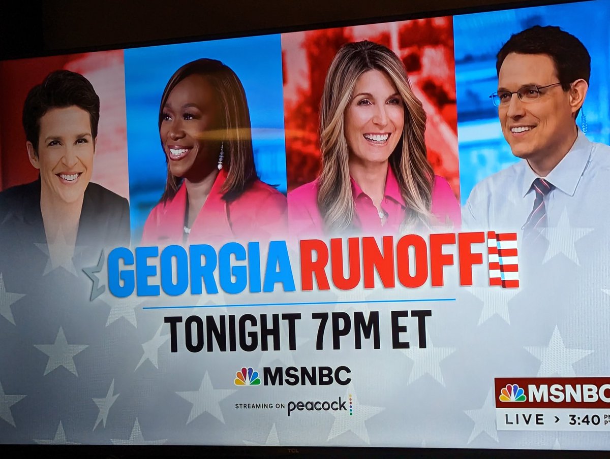 These are the only people I care to hear from on election night! @JoyAnnReid @NicolleDWallace @maddow and @SteveKornacki!