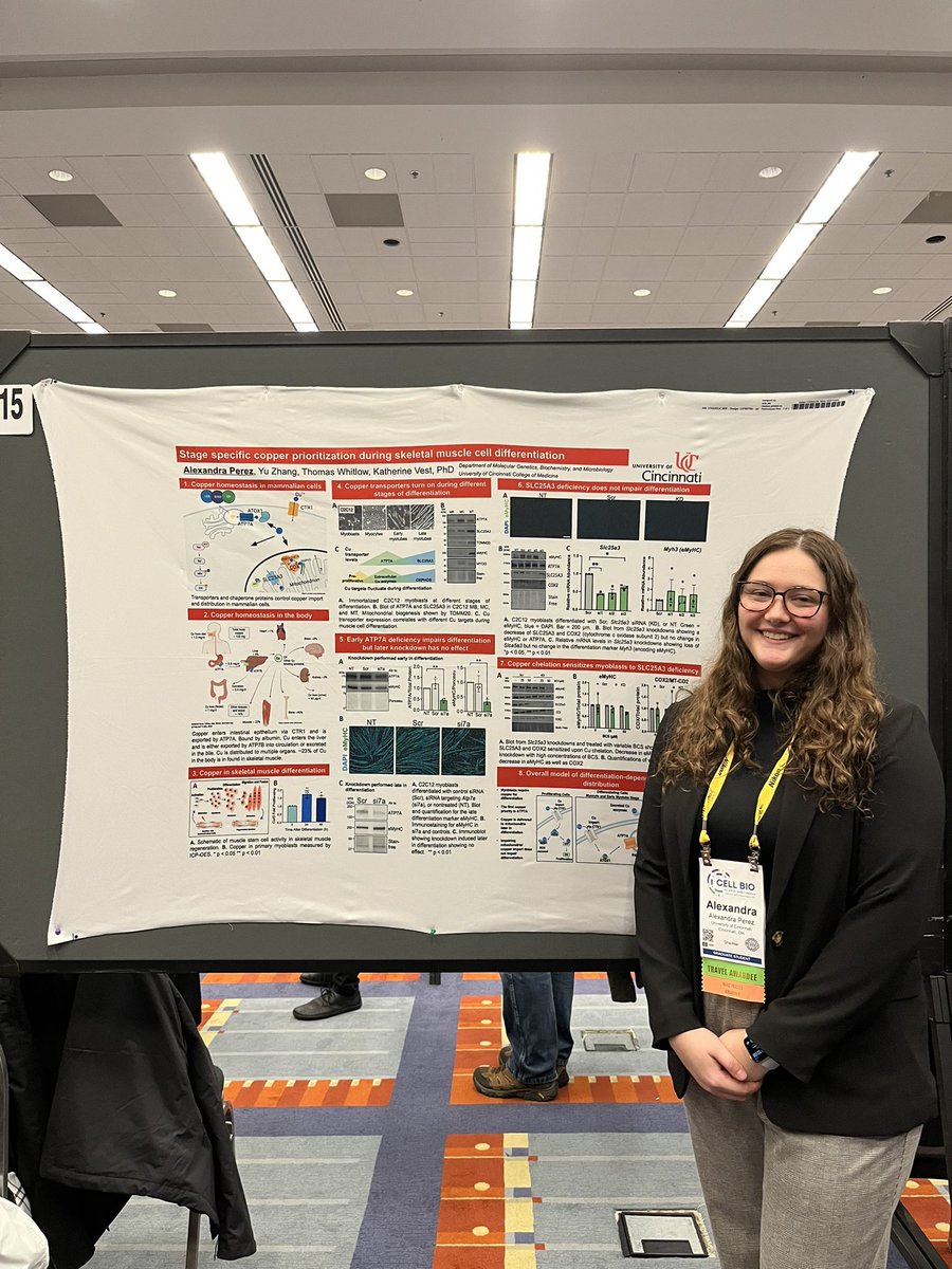 PerezAlexandraM's tweet photo. Had an amazing week at @ASCBiology conference in Washington DC. I was fortunate enough to present my research twice thanks to the Minorities Affair Committee (MAC)! #ascb #CellBio2022 https://t.co/egEnQSHV8a