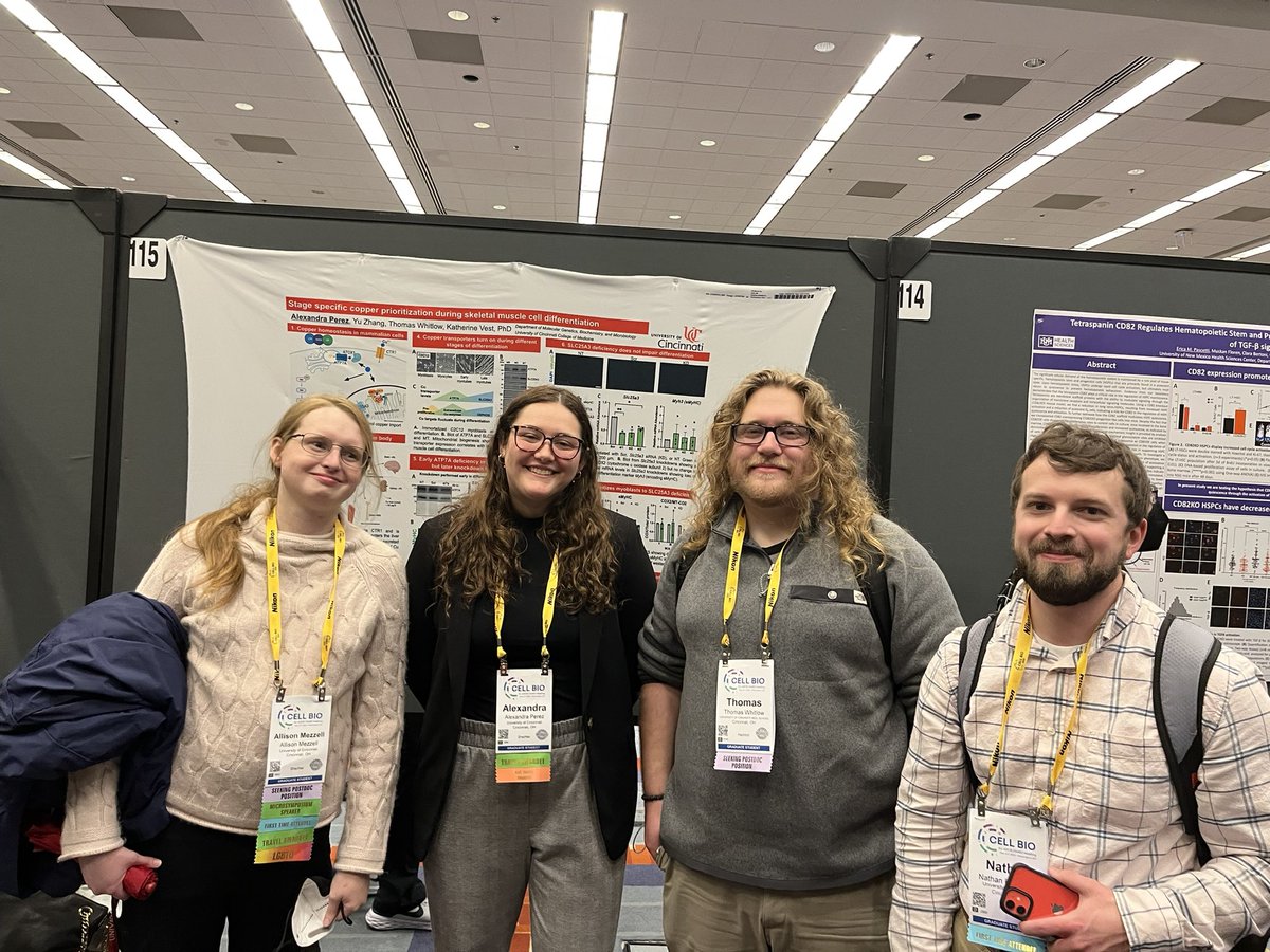 PerezAlexandraM's tweet photo. Had an amazing week at @ASCBiology conference in Washington DC. I was fortunate enough to present my research twice thanks to the Minorities Affair Committee (MAC)! #ascb #CellBio2022 https://t.co/egEnQSHV8a