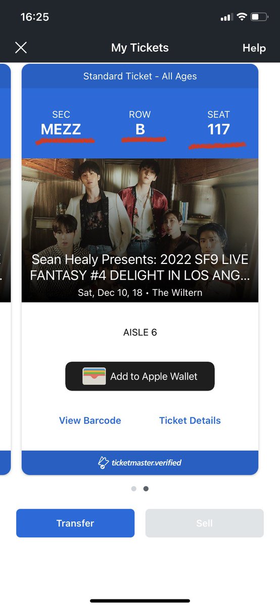FA11ENGRAC3's tweet photo. 🛑WTS🛑
2 tickets 
Mezzanine Row B

SF9 in Los Angeles December 10th @ the Wiltern

Tickets can be purchased together or separately. 

$75 for both 
OR $50 each

DM to purchase

#SF9 #에스에프나인 #DELIGHT #WTS #SF9inLA https://t.co/8tlTfbSdhq