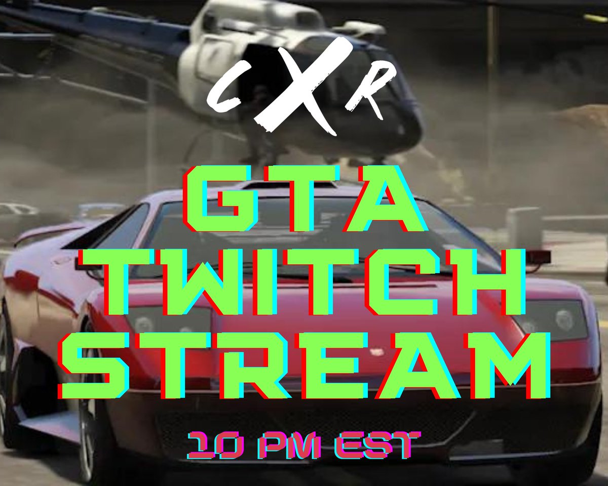 crxssroadsmg's tweet photo. GTA TWITCH STREAM

10PM EST

TONIGHT 🎮

https://t.co/OdRedsMhXj https://t.co/AtMzkvxDvx