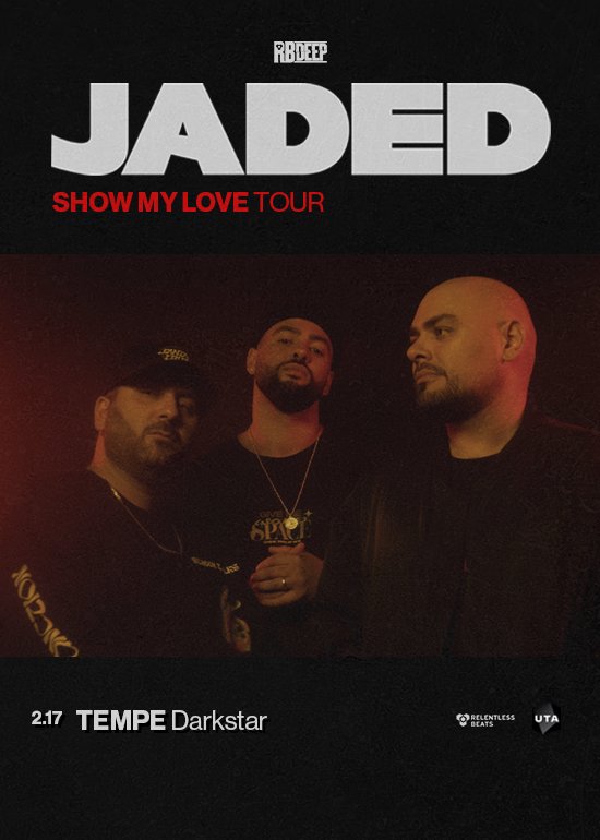 ZaneFocht's tweet photo. The Darkstar location don't stop! Use Promo VIBEZZ77 for discount on Jaded in Tempe! 📲 https://t.co/yaJrzTTuE8