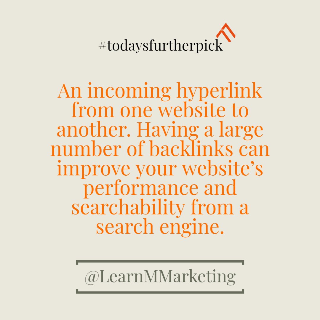LearnMMarketing's tweet photo. Let's see what backlinking is all about! If you are dealing with #SEO, backlinks are some of your best friends🧡

Click away to learn more about #digitalmarketing terms 🔻💯

https://t.co/a3WwuCQakL

#Marketing #MarketingDigital #marketingtips #MarketingSuccess #marketingstrategy https://t.co/E97e52tTDG