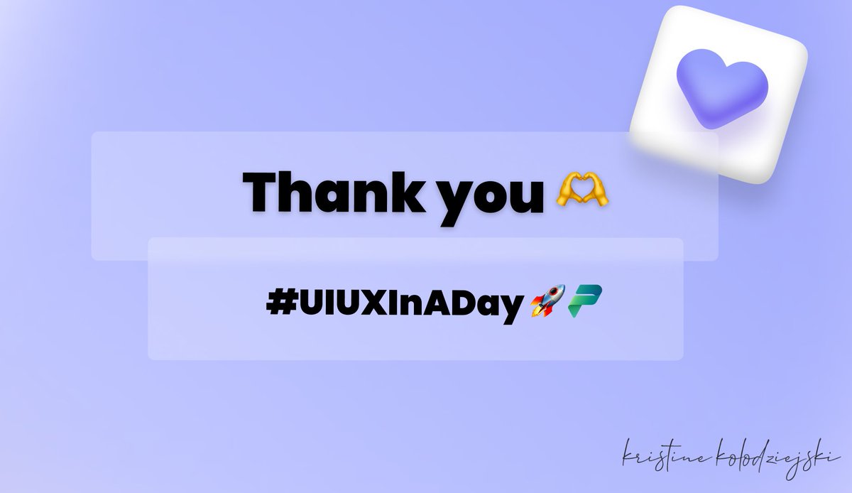 kristinekolo's tweet photo. Thank YOU so much to all the amazing people who came to my 8 hour #UIUXInADay bootcamp today ๐
Seeing everyone sharing the results of their interactive exercises in the chat, showing off your creativity and ideas was so fun - you all rock! ๐ซถ
#PowerPlatform #CSS #UIUX https://t.co/yjTOFalSi7