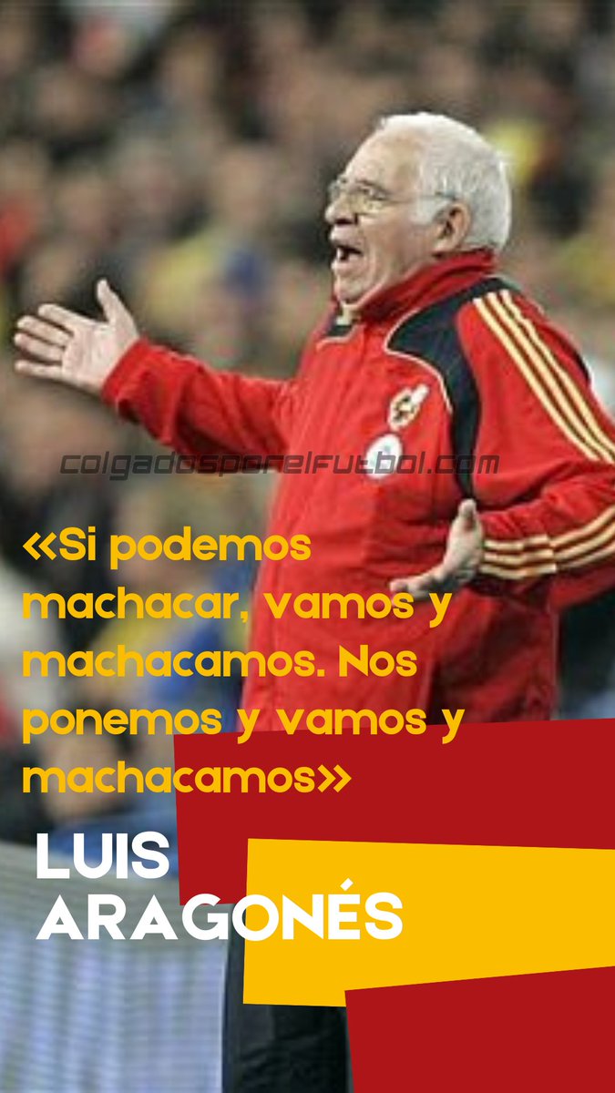 colgadosfutbol's tweet photo. Algún día se reconocerá lo que hizo por el fútbol español este hombre. Se le echa de menos. Palabra de Don Luis https://t.co/l73gqBE2Zm