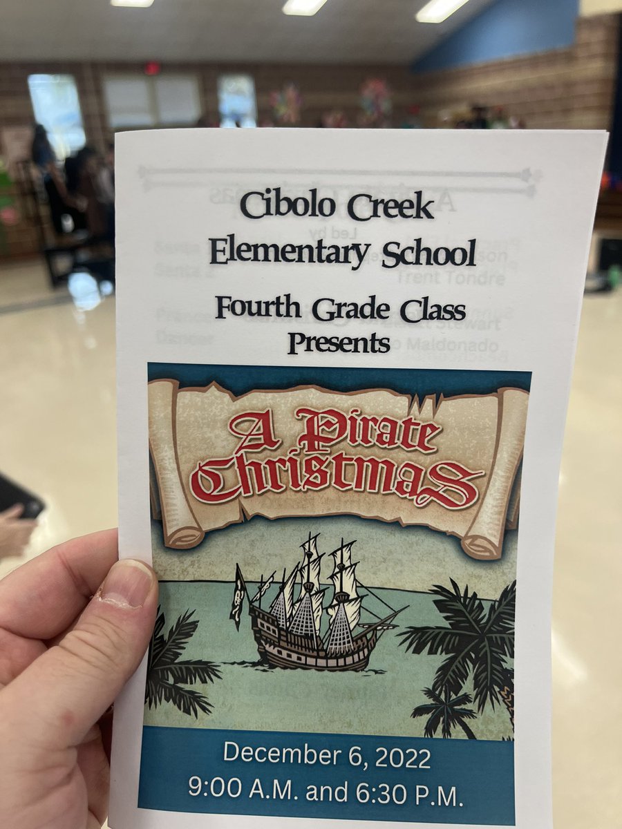 BoerneFineArts's tweet photo. A Pirate Christmas! Got to love it! @BoerneISD @CiboloCreekES https://t.co/hQQJz2WmrD