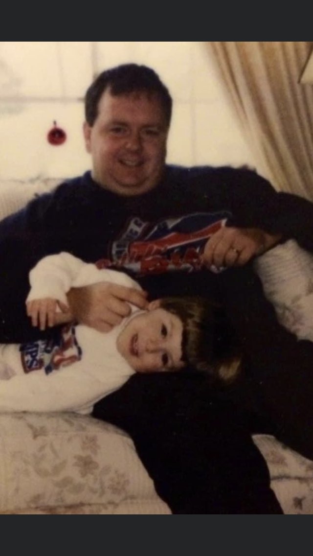 CoachJax's tweet photo. ⁦@MadGlab⁩  this little girl in 94 was a Jim Kelly fan but flash forward to 2022 and she loves them all! https://t.co/Mf2PsOwQtr