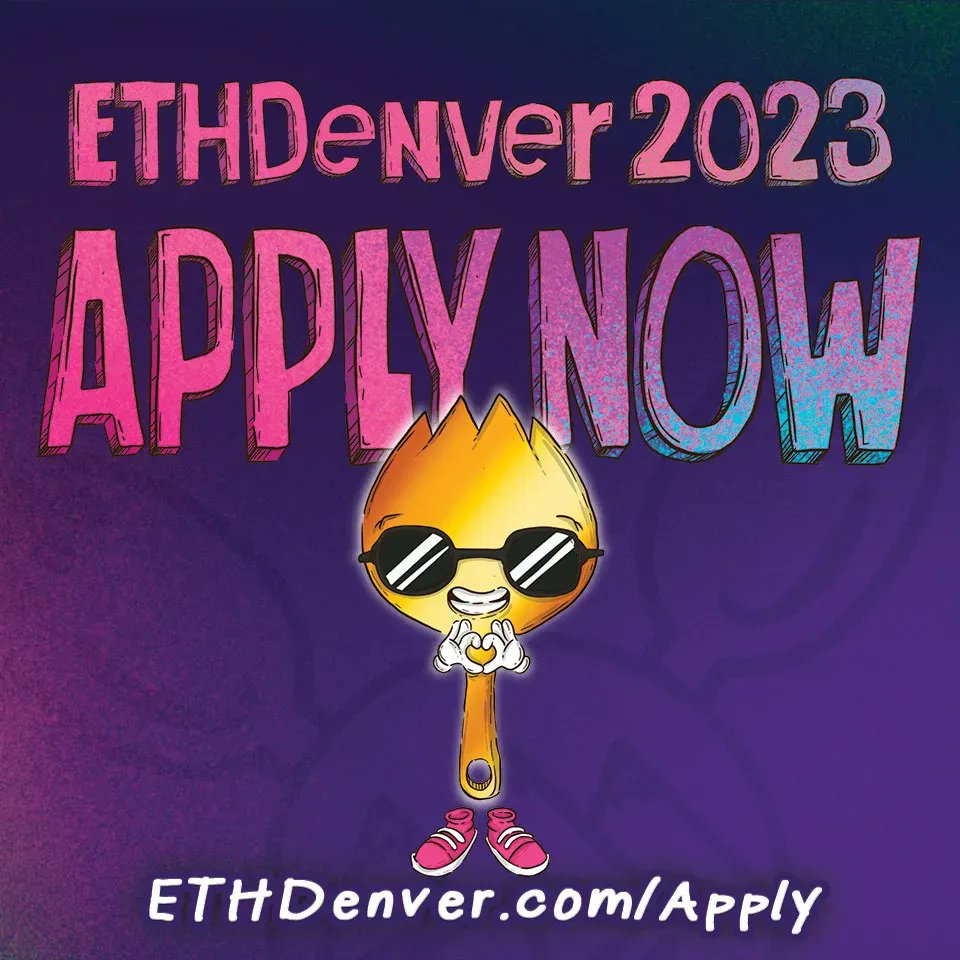 EthereumDenver's tweet photo. Join us in February! 

https://t.co/dJBKkIUOMf https://t.co/bjxzj3kdCR