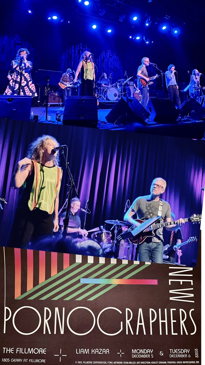 .<a href="/TheNewPornos/">New Pornographers</a> rocking <a href="/FillmoreSF/">The Fillmore</a> last night