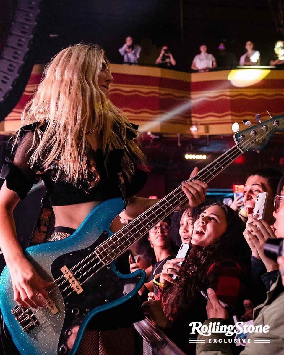 🪩 @RollingStone came by @WebsterHall for my last show of tour and captured some moments during the day 😍