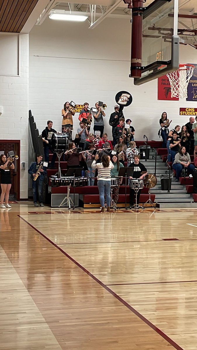 ConestogaAD's tweet photo. Pep Band is rocking tonight! https://t.co/yWtLvKz8Q4