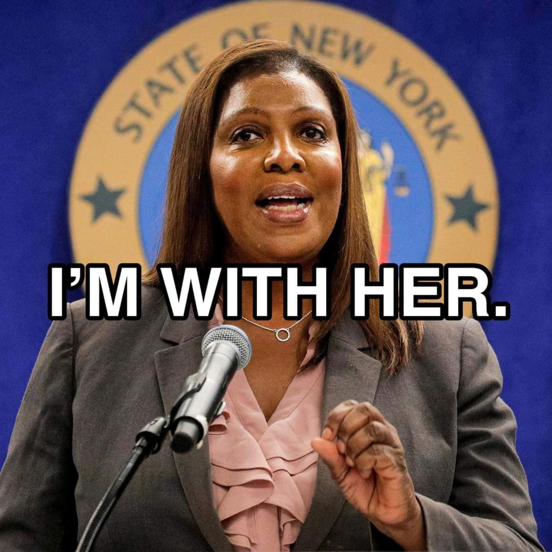 pattykvilla's tweet photo. @joncoopertweets Thanks to the help of AG of New York Leticia James there is some Justice⚖️ today #TrumpOrganizationGuilty https://t.co/5OpEyVckOJ
