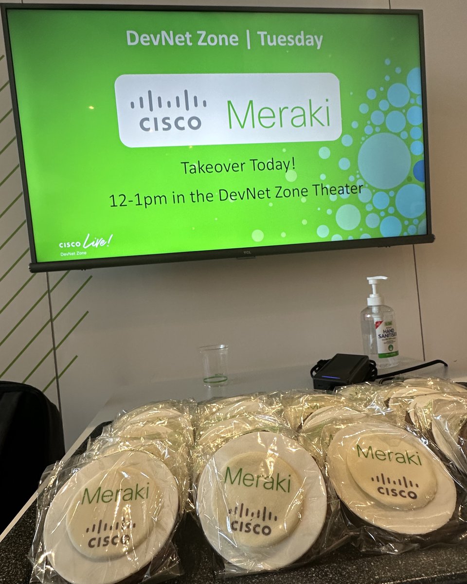 CiscoDevNet's tweet image. #CiscoAPJC Tuesday at the #DevNetZone –

it’s all about #CiscoMeraki