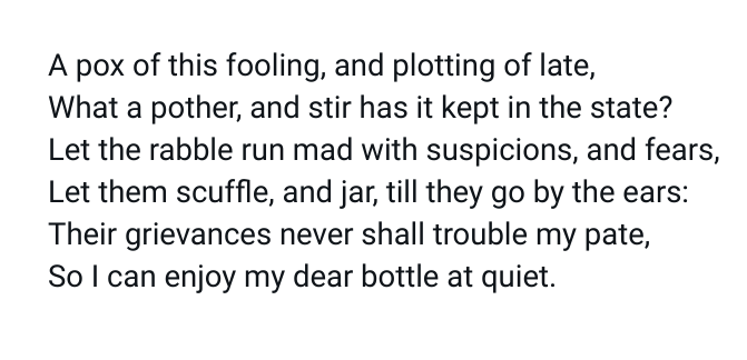 NathanFrancis__'s tweet photo. Poems: https://t.co/1zbePG3ooL]

✒️ #JohnOldham, English satirical poet, #DOTD 7 December 1683, aged 30. #Poetry https://t.co/5IwjWyj4rq