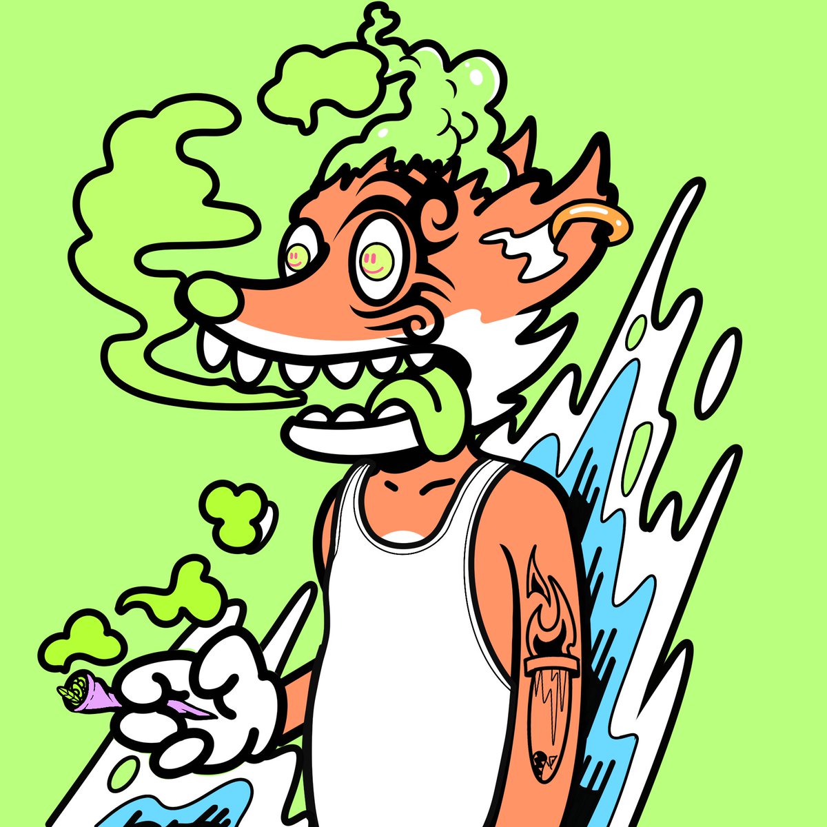 WeeFox4's tweet photo. Posting an NFT everyday until Snoop Dogg Retweet us. Day 35
#NFTCommunity #NFT #NFTcollections #Nftart #WeeFox #WeeFoxEveryday #NFTArts #420Life #StonerFam #cannabislife #SnoopDogg https://t.co/EBr6pS06cl