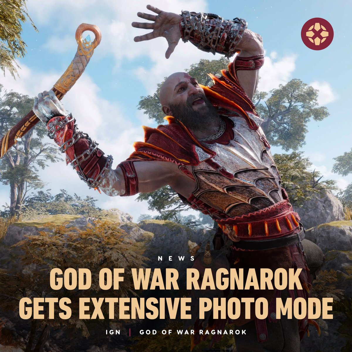 Photo Mode has arrived in the latest update for God of War Ragnarok, bringing a vast suite of