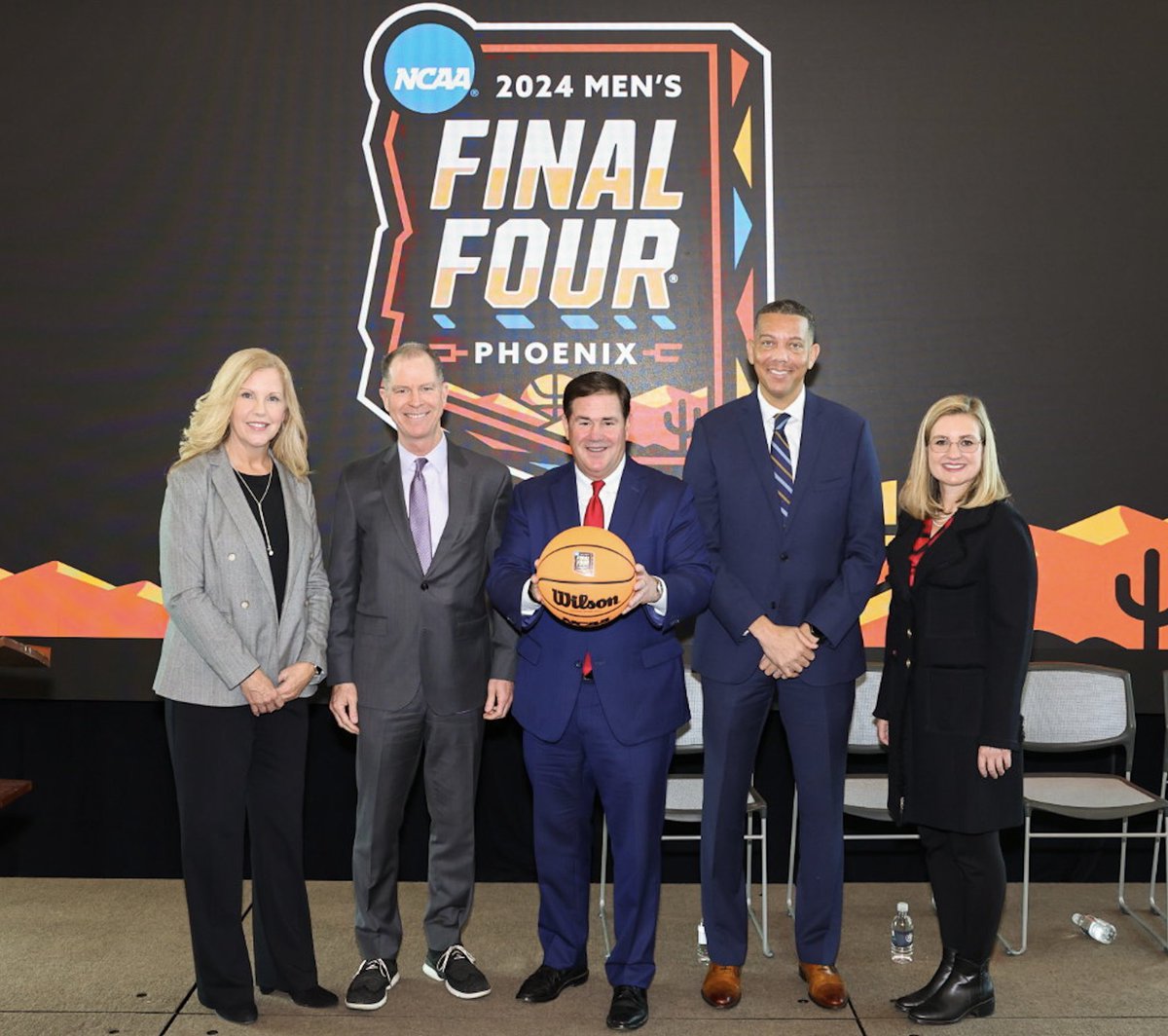 DebJohnsonAz's tweet image. Loved sharing our stunning Arizona 2024 Men’s Final Four logo today! #MFinalFour #VisitArizona