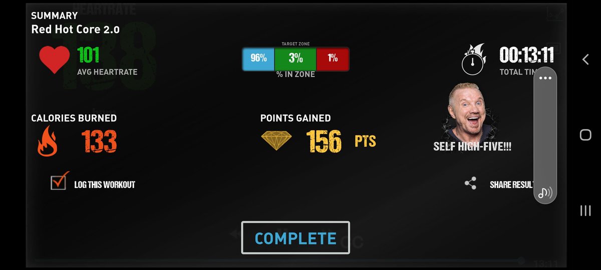 Big_stevied1000's tweet photo. Red hot core 2.0 and Energy at the crib on my @DDPYoga.  Got dizzy during energy so stopped for  few minutes then completed it.  #accountability #gettingstrongereveryday #bang #positivelyunstoppable #teamddpy #ddpy #ddpyworks #afib #ddpywarrior https://t.co/oPV15DA8CG