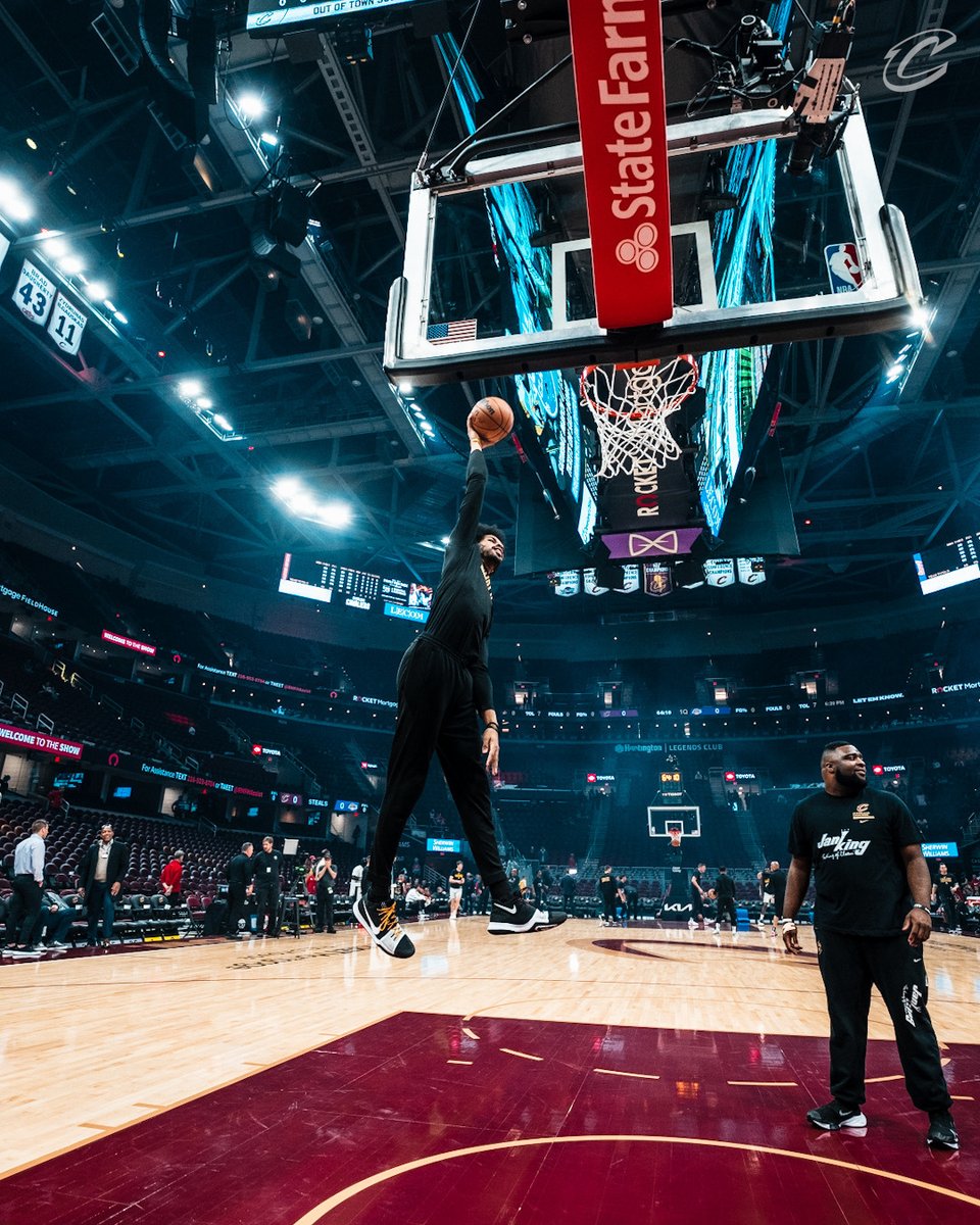 cavs's tweet photo. He's baaack. #LetEmKnow https://t.co/BICeutEWR8