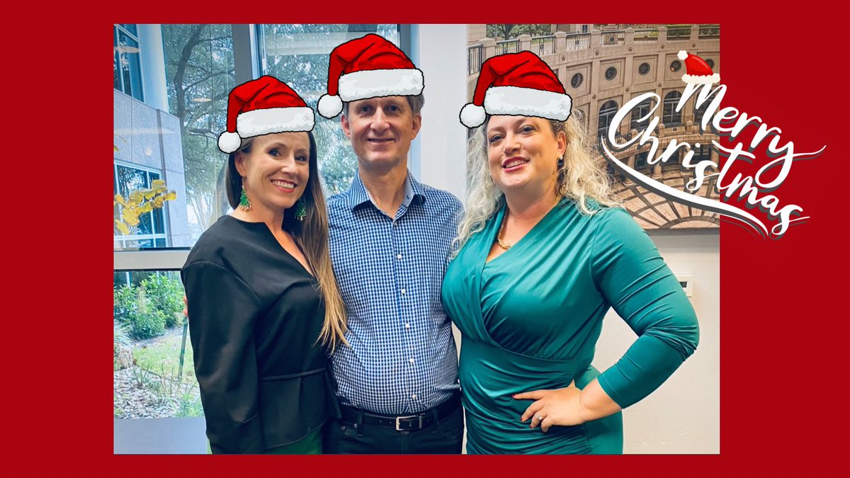 BeckReit's tweet photo. Merry Christmas from the @TrinityTitleATX #PropertyExchange ! Another amazing #MarketUpdate from @rshall03 . Thanks for hosting us each month @Bethcoffey1 . #commercialrealestate https://t.co/97rb0RsSVT