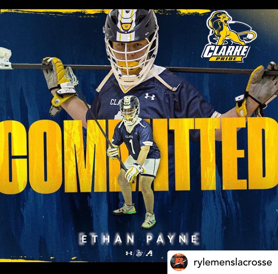 KYLaxNews's tweet photo. Commitment Alert: @LacrosseRyle long pole Ethan Payne to @CUPrideMLax https://t.co/7618La1L6y