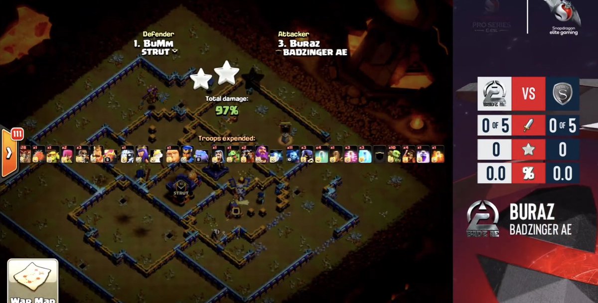 SG Micconi (@burazgaming) on Twitter photo Great <a href="/ESLMobile/">Snapdragon Pro Series</a>/ <a href="/ESLClashofClans/">ESL Clash of Clans</a> season has finished and we couldn’t beat @STRUTesportsCoC in the first round of play-ins
I wasn’t able to end my coc career with a 3star :/
Thanks to everyone I’ve played with in the last 6 years, it’s time to move forward 🫡 Great <a href="/ESLMobile/">Snapdragon Pro Series</a>/ <a href="/ESLClashofClans/">ESL Clash of Clans</a> season has finished and we couldn’t beat @STRUTesportsCoC in the first round of play-ins
I wasn’t able to end my coc career with a 3star :/
Thanks to everyone I’ve played with in the last 6 years, it’s time to move forward 🫡