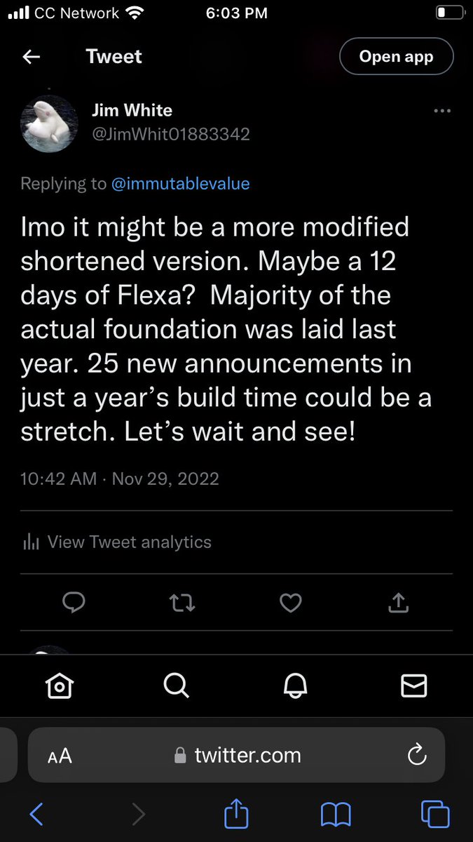 Jim White tweet media