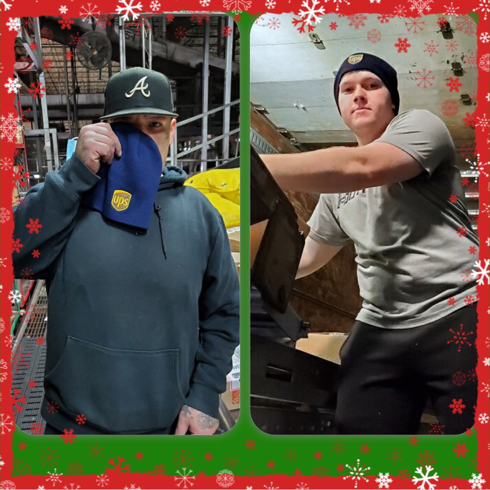 okc_preload's tweet photo. It’s no TV 🙃 but runner up winners for #OKC #Preload #OffSorts #AttendanceExcellence #Bx5 Jesse & #PD11 Kyler got some warm #UPS gear! Congrats guys! #DaySort #ChristmasVibes https://t.co/w8cCxrCfJa