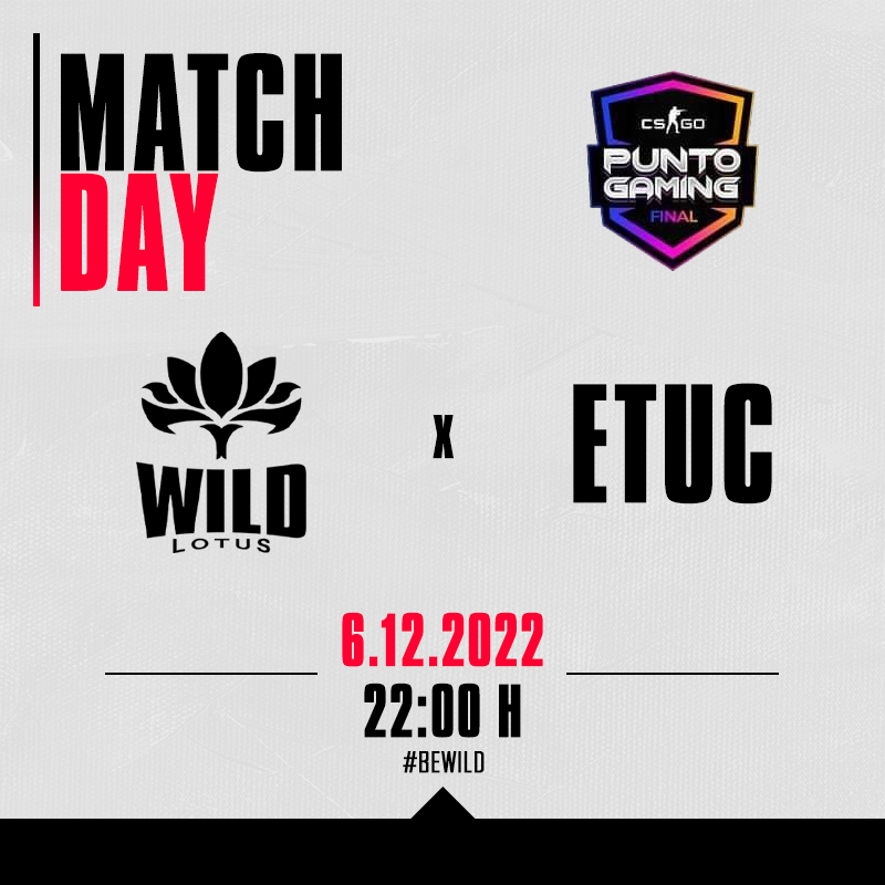 WildLotusGG's tweet photo. ❤️ ¡HOY JUEGAN LAS CHICAS EL TORNEO DE PUNTO GAMING, VAMOS A ALENTARLAS!❤️
  
🏆Temporada Final de Punto Gaming.
🆚#ETUC
⏰ Hoy 22:00HS
⚔️ #CSGO #BEWILD

🔴 Transmisión: https://t.co/U3J9HttOYa https://t.co/Ormpp4ZPMy