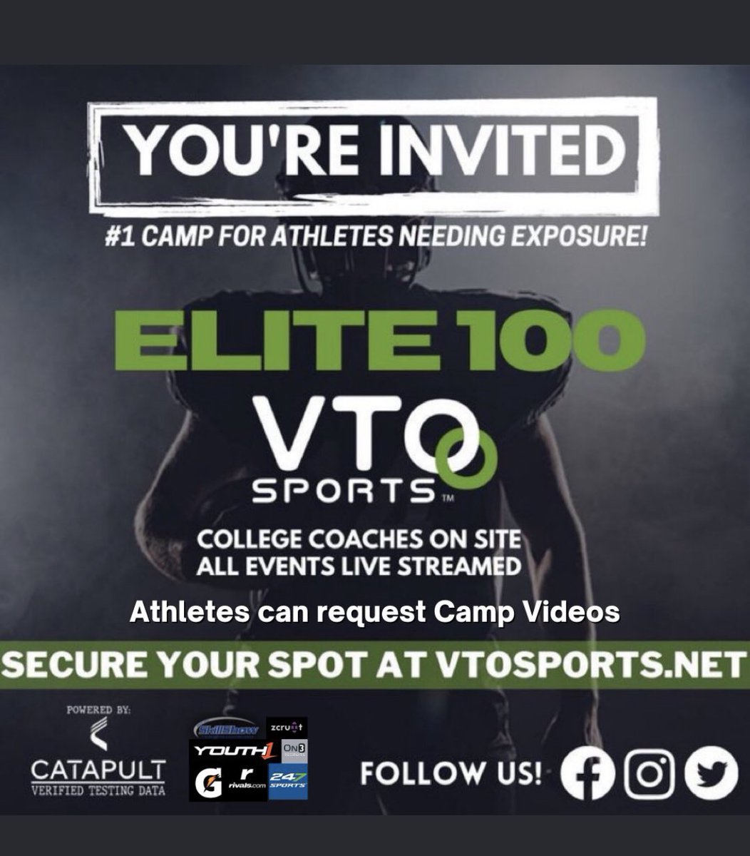 Thanks for the invite I can’t wait to showcase my talents 🔥🔥<a href="/VTOSPORTS/">VTO Sports</a>
