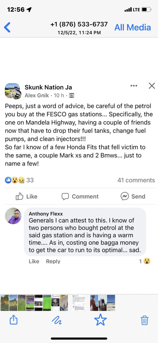 MarkgScabs's tweet photo. @FESCOJa so I filled my tank with lsd from your Mandela location and now found out via breaking down that I had a tank full of tainted fuel. https://t.co/5pciiZiWjT