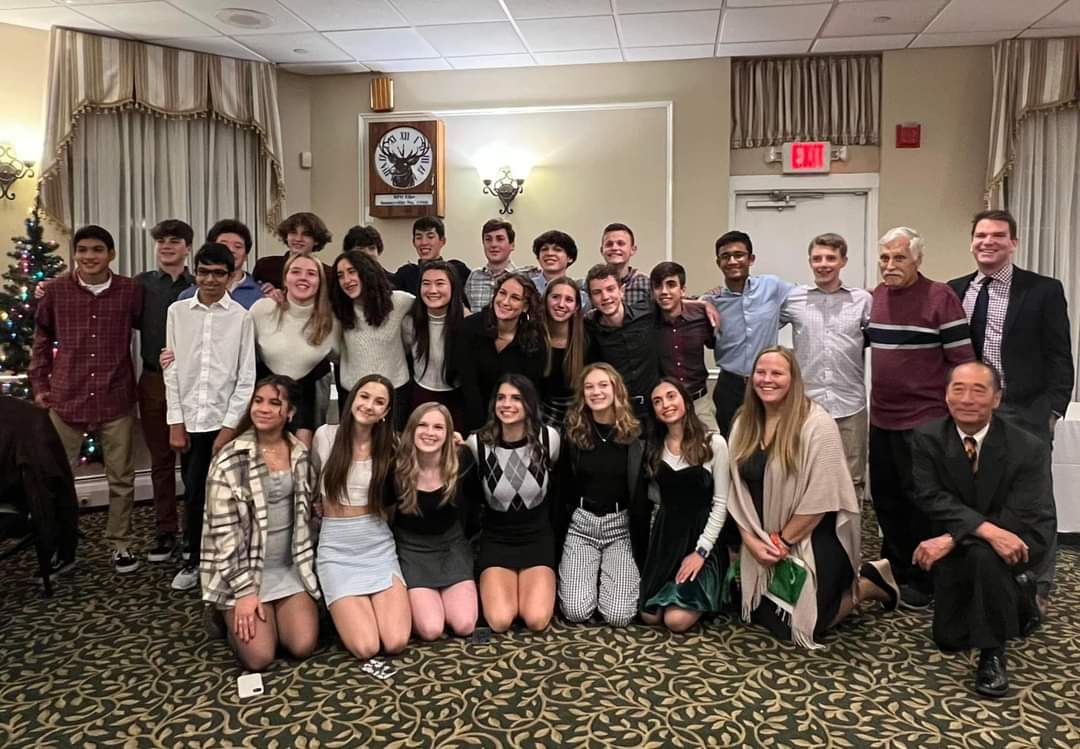 Great Night at Ville XC Banquet honoring our great athletes and <a href="/KafeTheCoach/">Bruce Kafer</a> for 50 years of coaching. Our kids are so lucky to have been coached by you! <a href="/CoachUreSHS/">Mr. Ure</a> <a href="/SHSMrWilliamson/">Mr. Williamson</a> <a href="/VilleTFCoachLib/">Elizabeth Kelly</a>